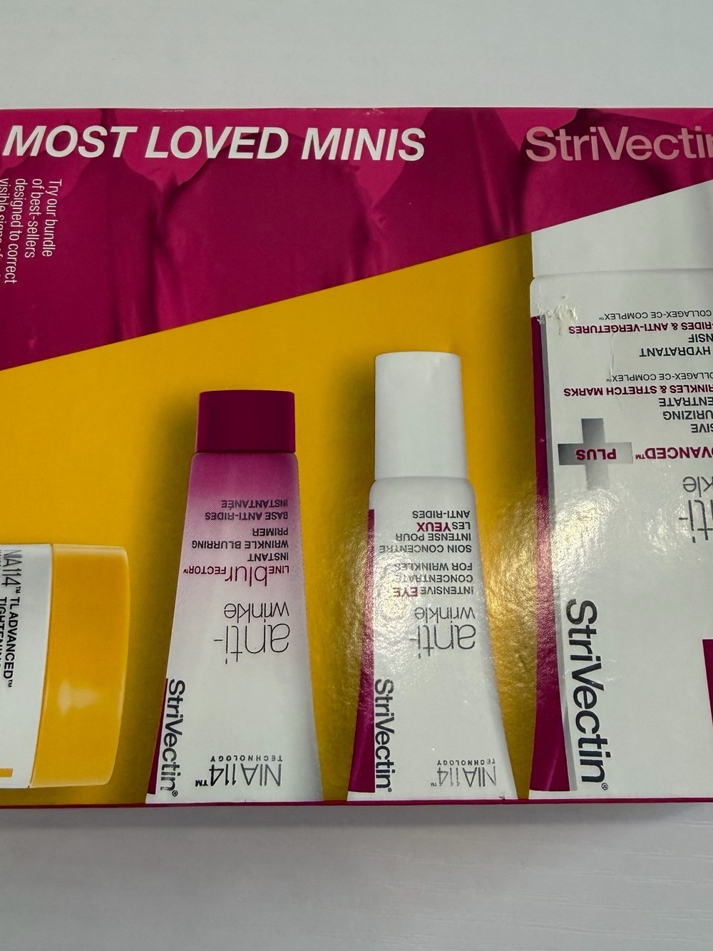 StriVectin Most Loved Mini Skincare Brand New/Never used. Anti wrinkle set.